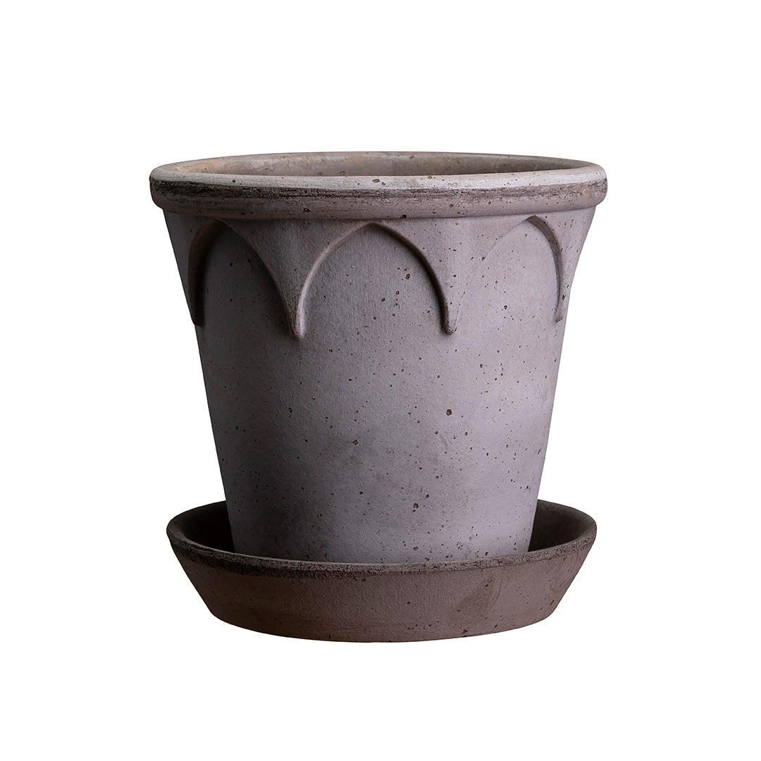 Bergs Potter Elizabeth Pot Grey Terracotta