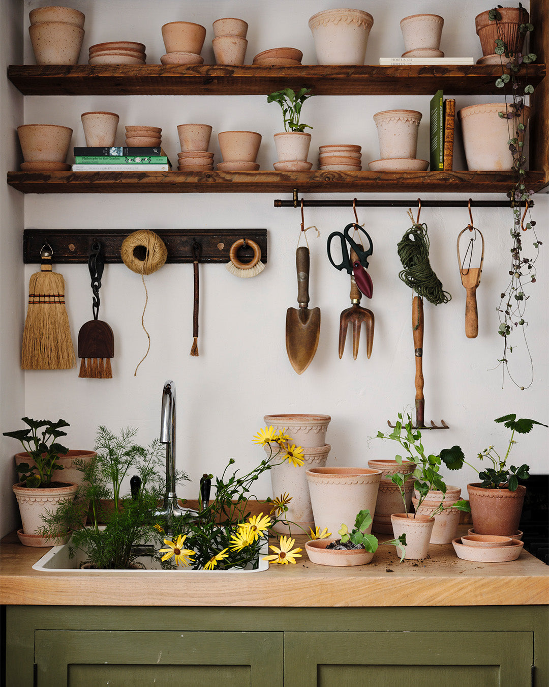 Bergs Potter Kobenhavner Pot Tall Rosa Terracotta