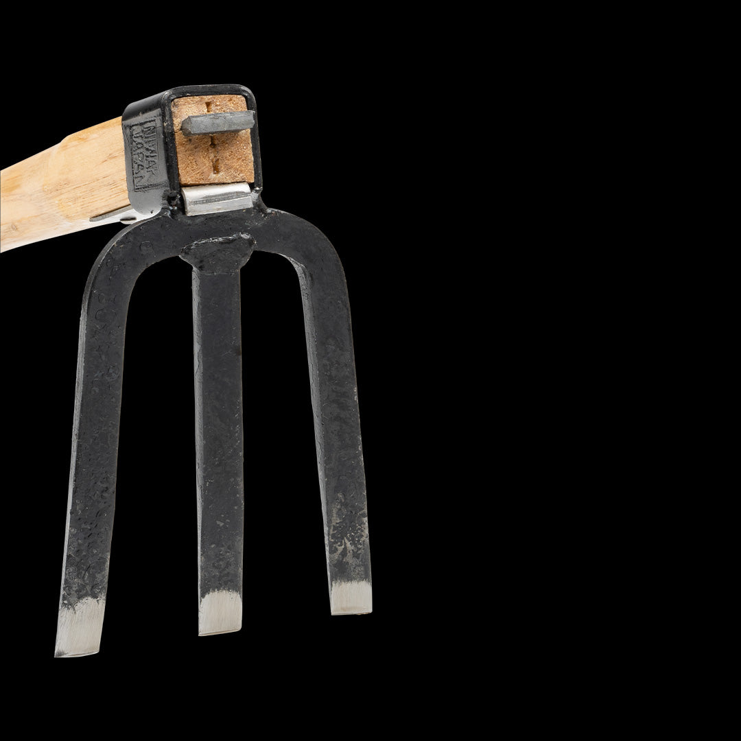 Niwaki Forked Hand Hoe
