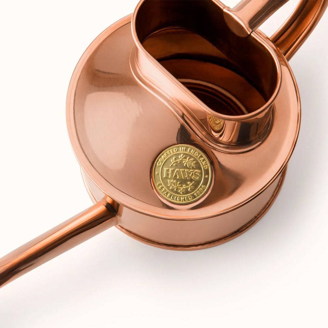 Haws ‘The Fazeley Flow’ Copper One Pint Copper Watering Can