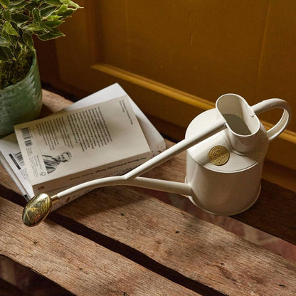 Haws ‘Rowley Ripple’ 1L Cream Watering Can