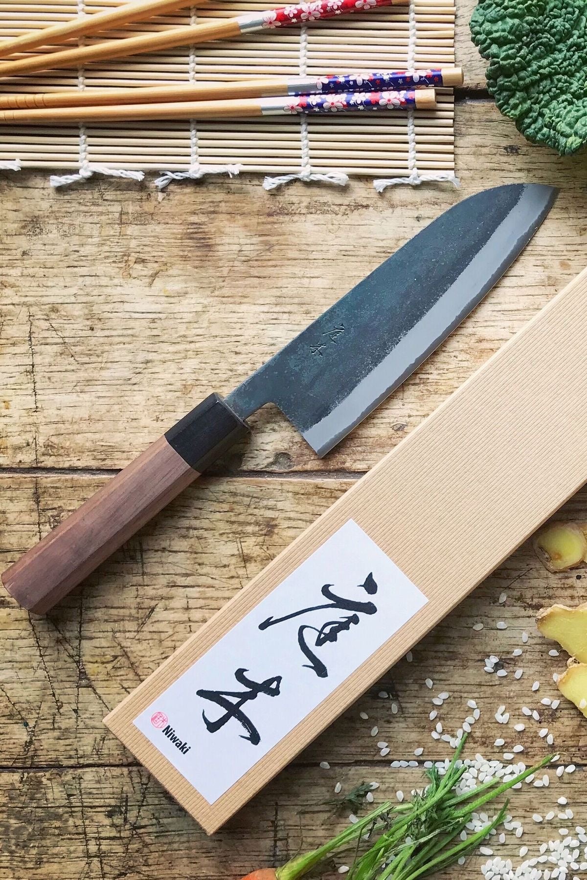 Niwaki Carbon Knife Range - Santoku