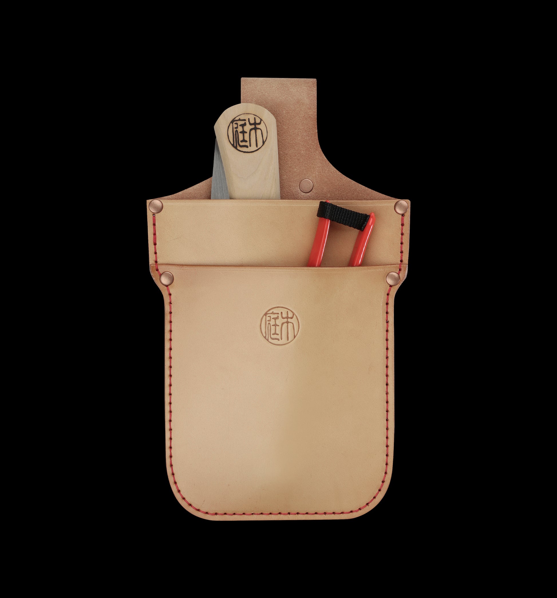 Niwaki Single Leather Holster - Garden Tools & Accessories