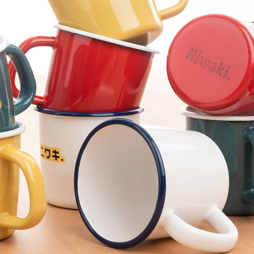 Niwaki Enamel Mug