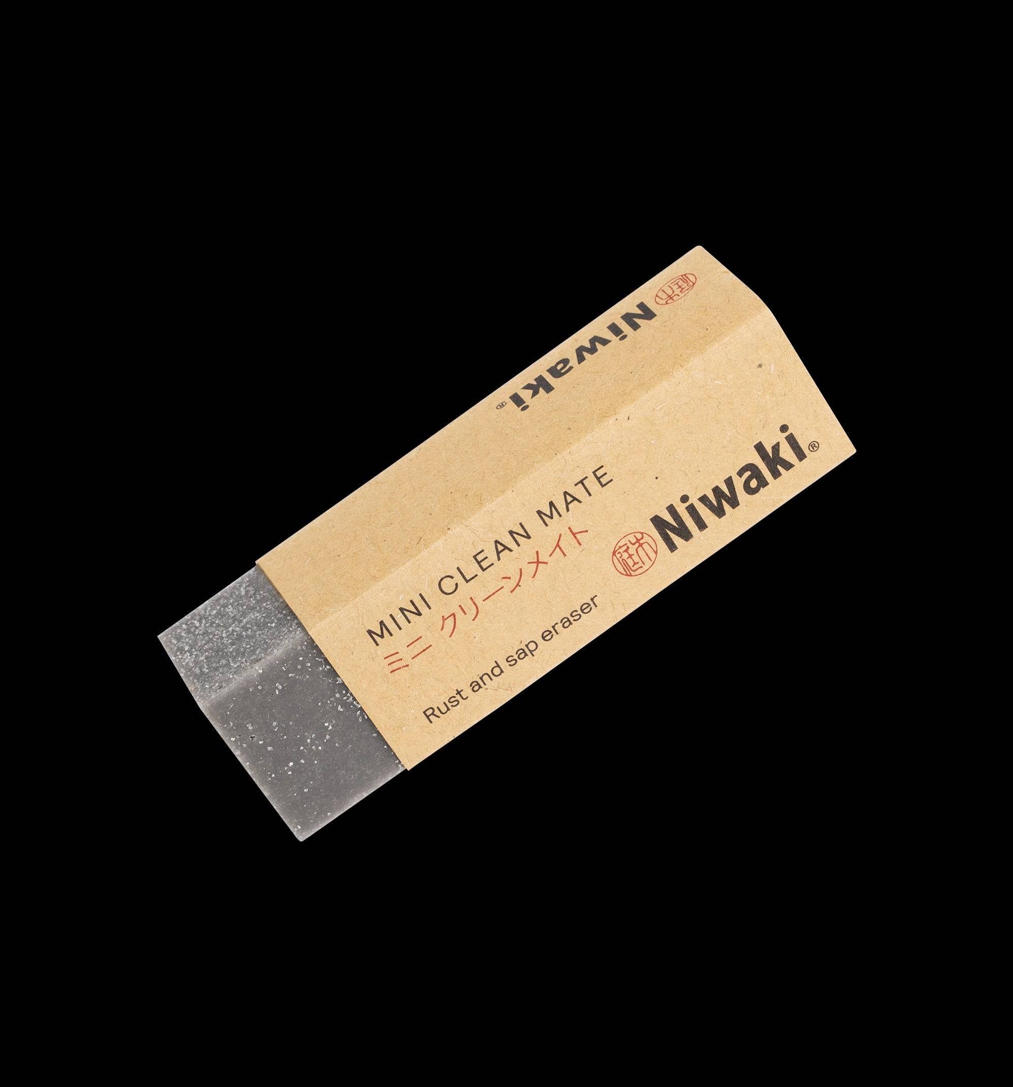 Niwaki Mini Clean Mate – Rust & Sap Eraser for Garden Tools